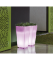 NEW GARDEN donica MELISA 30 SOLAR & BATTERY biała