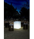 NEW GARDEN lampa ogrodowa CUBY 20 SOLAR & BATTERY biała