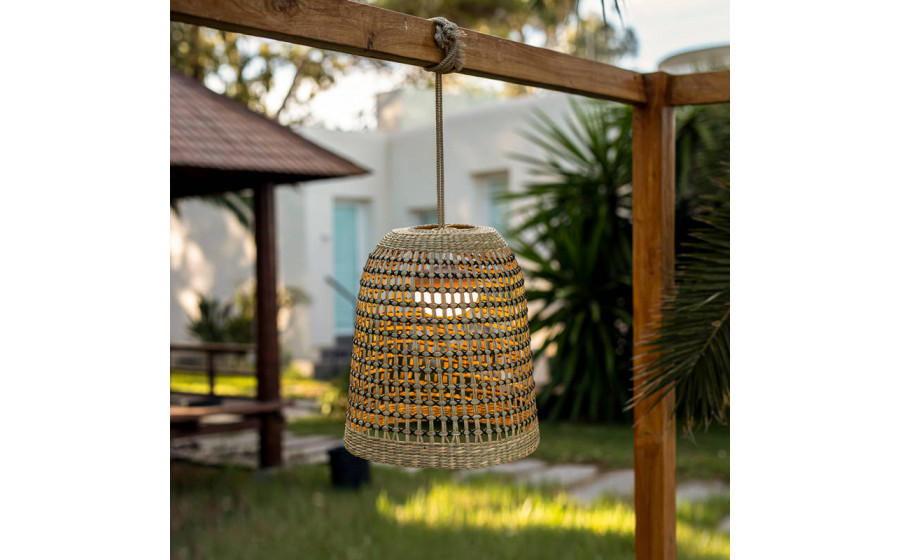 NEW GARDEN lampa wisząca POSITANO 35 HANG IN&OUT BATTERY