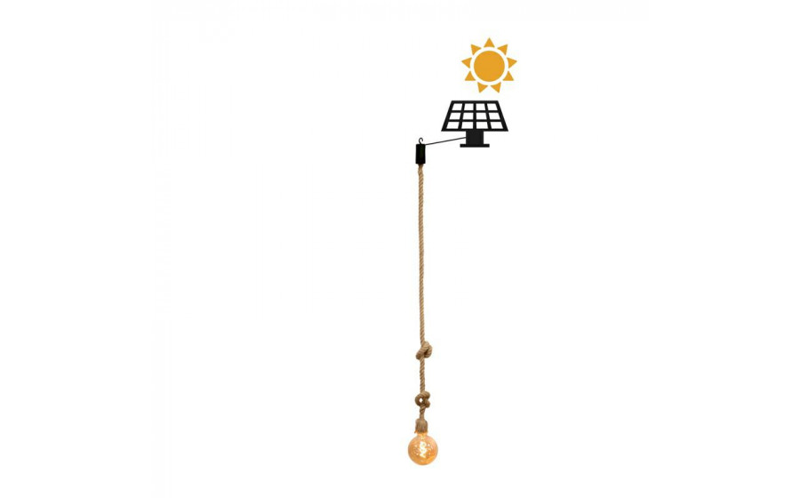 NEW GARDEN lampa wisząca SIMONA 180 HANG SOLAR & BATTERY