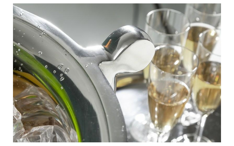 INVICTA CHAMPAGNE 65 cm chłodziarka do szampana - aluminium