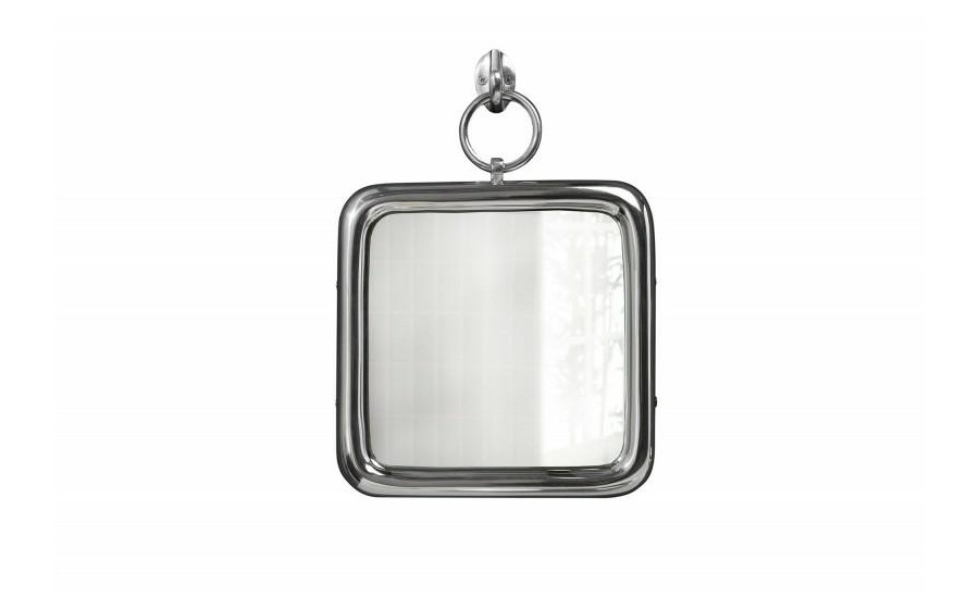 INVICTA lustro wiszące PORTRET 28 cm  srebrne