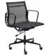 Fotel biurowy BODY PRESTIGE czarny- tkanina, aluminium