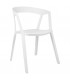 Krzesło VIBIA białe - polipropylen