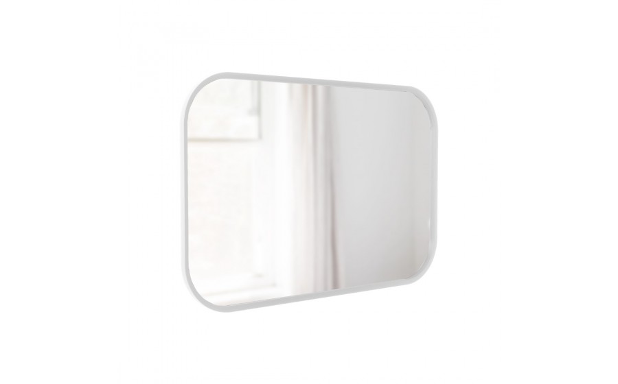 UMBRA lustro prostokątne HUB 61 x 91 cm białe