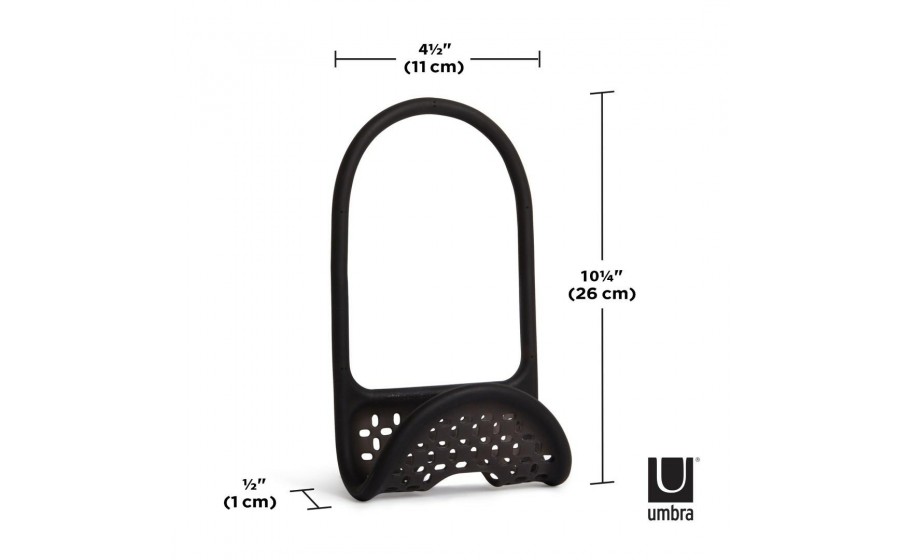 UMBRA organizer do zlewu SLING CADDY - czarny