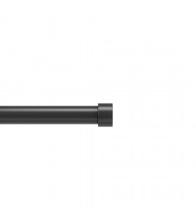 UMBRA pojedynczy karnisz CAPPA  91-168 cm szczotkowana czerń