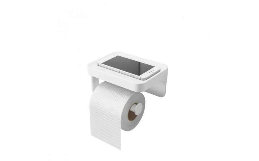 UMBRA uchwyt na papier toaletowy FLEX  biały