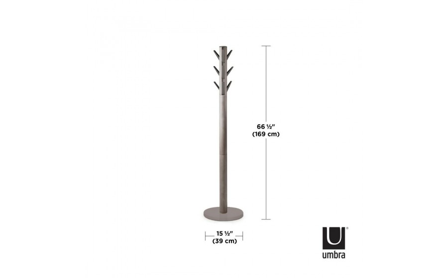 UMBRA wieszak na ubrania FLAPPER szary