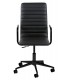 ACTONA fotel biurowy WINSLOW - czarny, ekoskóra