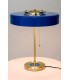 Lampa biurkowa ARTE niebieska- aluminium, szkło