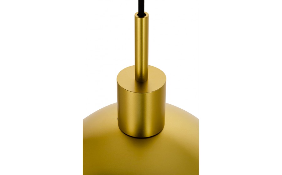 Lampa wisząca GLOBO 25 złota- metal, szkło
