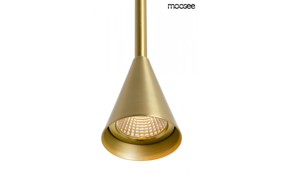 MOOSEE lampa wisząca ESSENCE- złota