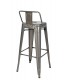 Krzesło barowe TOWER BACK 66 (Paris) metal