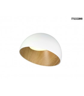 MOOSEE lampa sufitowa TOLLA SIDE biała / naturalna