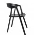 Krzesło VIBIA Czarne Polipropylen, Nowoczesne, Sztaplowane, Indoor/Outdoor