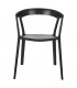 Krzesło VIBIA Czarne Polipropylen, Nowoczesne, Sztaplowane, Indoor/Outdoor
