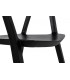 Krzesło VIBIA Czarne Polipropylen, Nowoczesne, Sztaplowane, Indoor/Outdoor