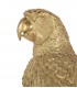 KARE dekoracja stojąca PARROT 116 cm złota