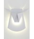 Lampa ścienna JELEŃ biała - LED, stal węglowa