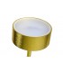 Lampa wisząca CAPRI LINE 5 złota - 300 LED, aluminium, szkło