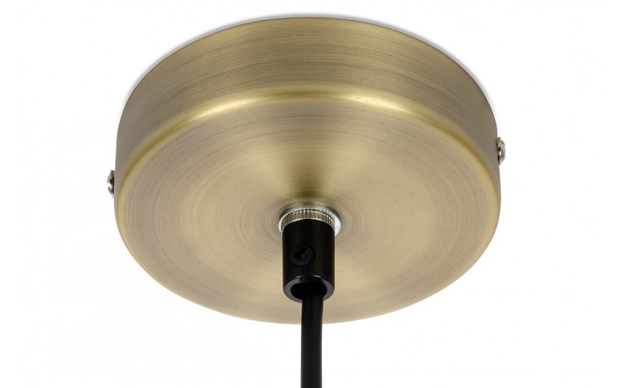 Lampa wisząca GLOBE 20 złota - LED, akryl, metal
