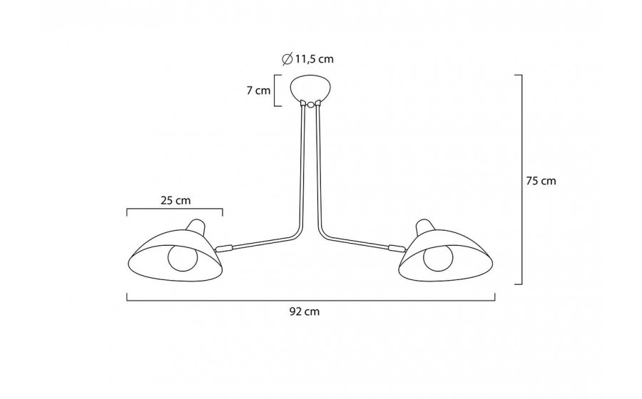 Lampa wisząca RAVEN 2