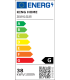 Lampa wisząca RING 60 srebrna - LED, stal polerowana