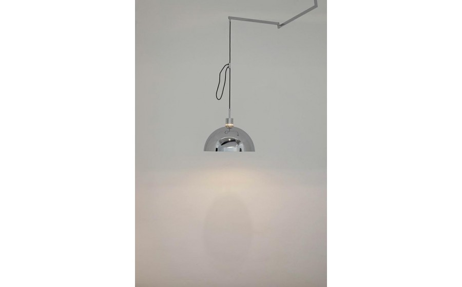 Lampa wisząca ROTA 360 srebrny chrom