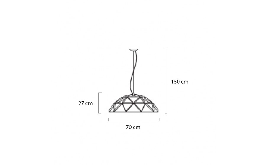 Lampa wisząca SPUTNIK