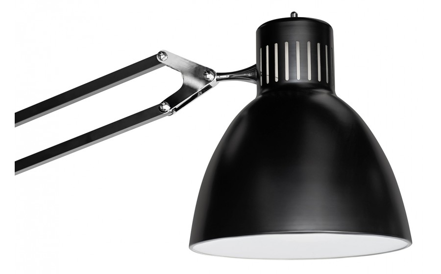 Lampa podłogowa GIGANT czarna - metal