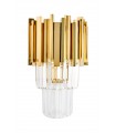 Moosee lampa ścienna IMPERIAL WALL GOLD - stal, kryształ