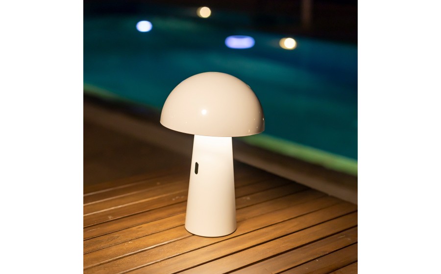 NEW GARDEN lampa biurkowa SHITAKE BLANCO