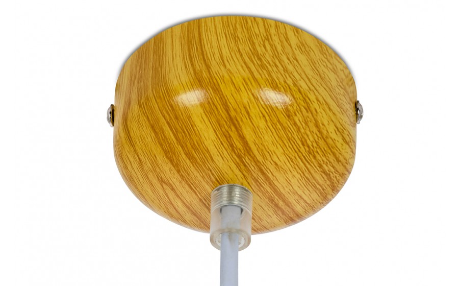 Lampa wisząca SZYSZKA CONO 43 - naturalna sklejka