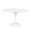 Stół TULIP PREMIUM 120 biały - MDF, metal