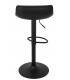 Krzesło barowe SNAP BAR TAP regulowane czarne