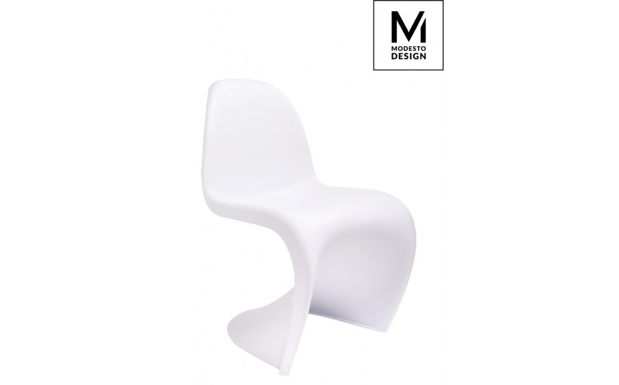 MODESTO krzesło HOVER białe - polipropylen