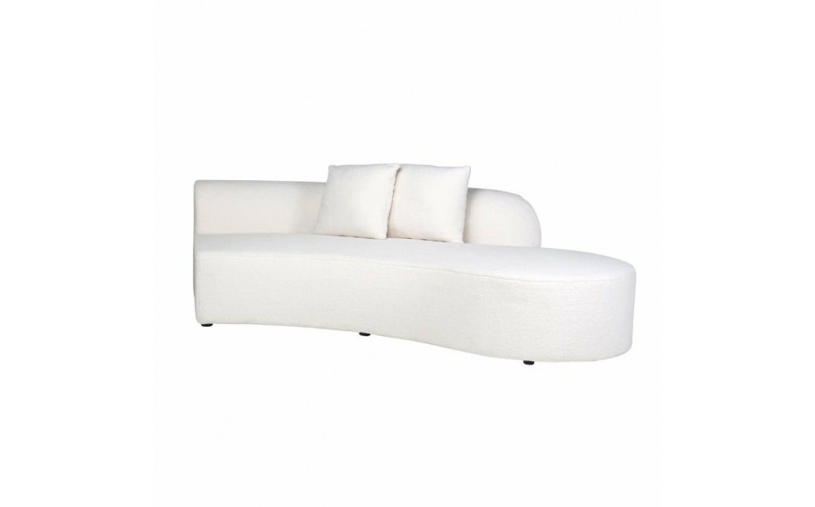 RICHMOND sofa GRAYSON R biała - długa wersja