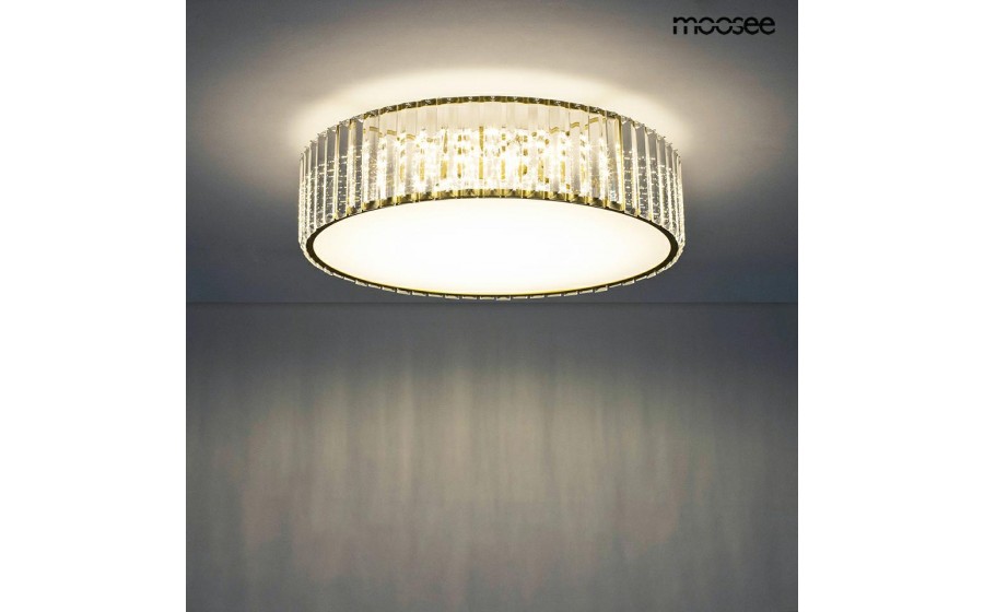 MOOSEE lampa sufitowa / plafon CROWN 50 złota