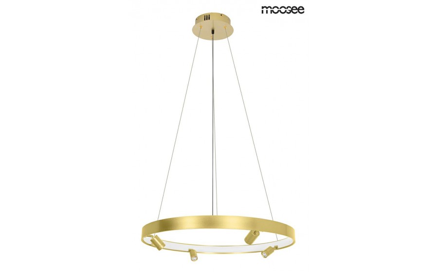MOOSEE lampa wisząca CIRCLE SPOT 74 GOLD złota