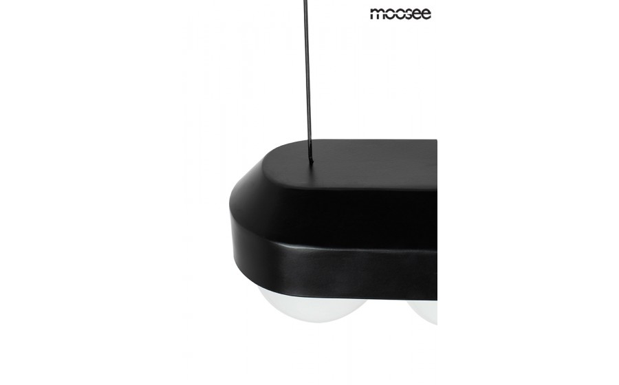 MOOSEE lampa wisząca DROPS 3 czarna