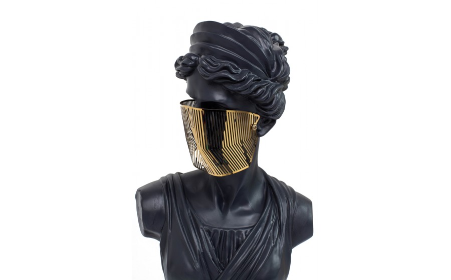 KARE dekoracja BUSTO MASKED LADY 50 cm