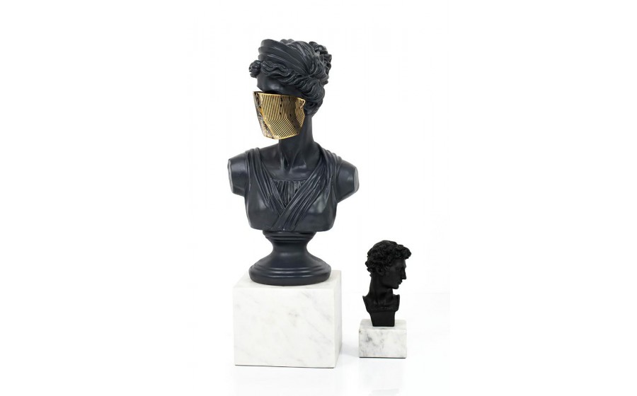 KARE dekoracja BUSTO MASKED LADY 50 cm