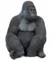 KARE dekoracja stojąca GORILLA XL 76cm czarna