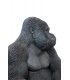 KARE dekoracja stojąca GORILLA XL 76cm czarna