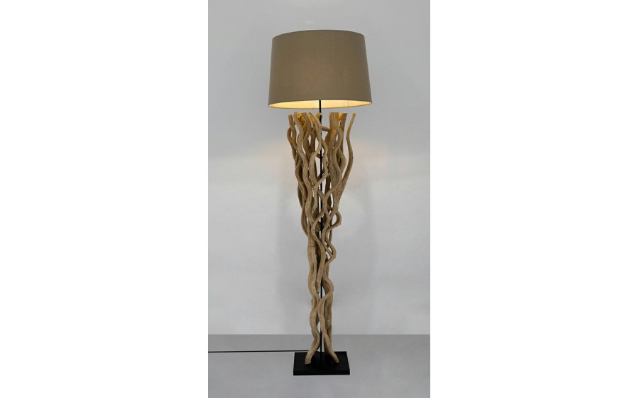 KARE lampa podłogowa SCULTRA naturalna