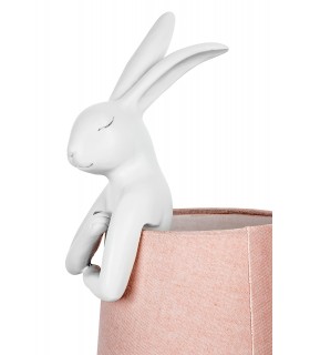 lampa stołowa, KARE RABBIT, biała lampa, różowa lampa, nowoczesne oświetlenie, oświetlenie dekoracyjne, lampy do salonu