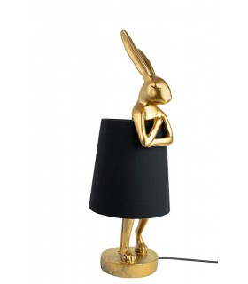 lampa stołowa, KARE RABBIT, złota lampa, czarna lampa, nowoczesne oświetlenie, oświetlenie do salonu, lampy dekoracyjne lampa stołowa, KARE RABBIT, złota lampa, czarna lampa, nowoczesne oświetlenie, oświetlenie do salonu, lampy dekoracyjne