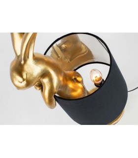 lampa stołowa, KARE RABBIT, złota lampa, czarna lampa, nowoczesne oświetlenie, oświetlenie do salonu, lampy dekoracyjne lampa stołowa, KARE RABBIT, złota lampa, czarna lampa, nowoczesne oświetlenie, oświetlenie do salonu, lampy dekoracyjne