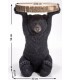 KARE stolik BEAR 53x33 cm drewniany / czarny